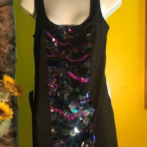 Bebe club sequin mini dress